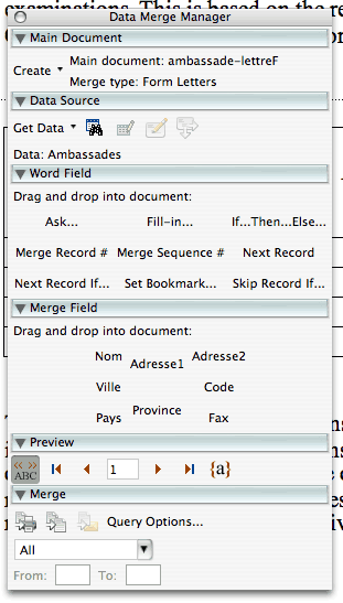 How To Do A Mail Merge In Excel For Mac