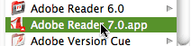 Adobe Reader installer