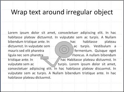 Wrap text